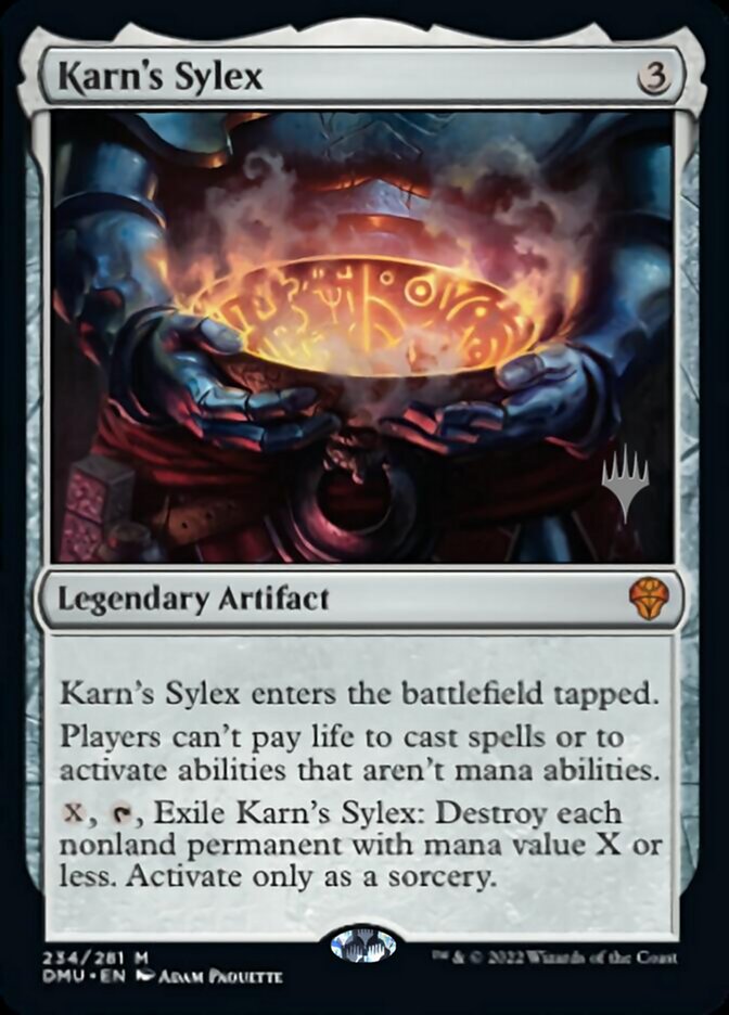 Karn's Sylex (Promo Pack) [Dominaria United Promos] | L.A. Mood Comics and Games