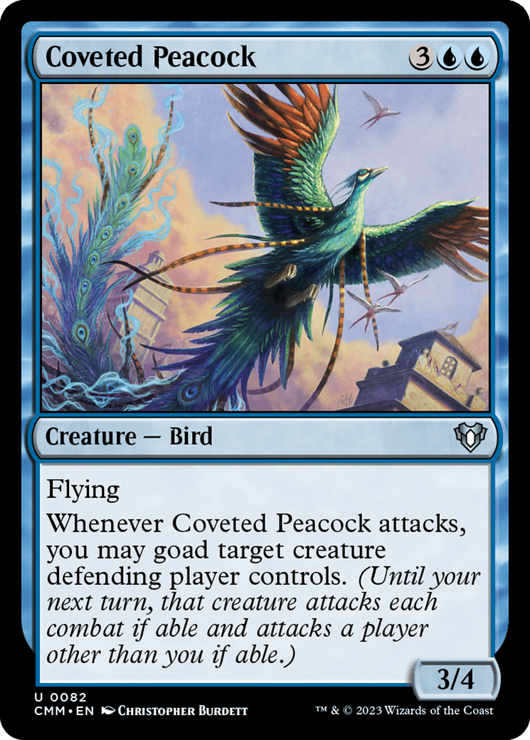 Coveted Peacock [Commander Masters] | L.A. Mood Comics and Games
