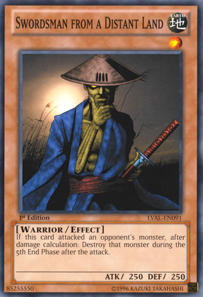 Swordsman from a Distant Land [LVAL-EN091] Common | L.A. Mood Comics and Games