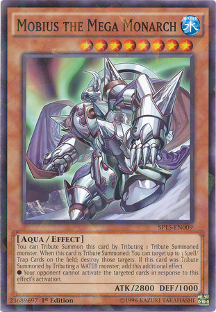 Mobius the Mega Monarch [SP15-EN009] Shatterfoil Rare | L.A. Mood Comics and Games