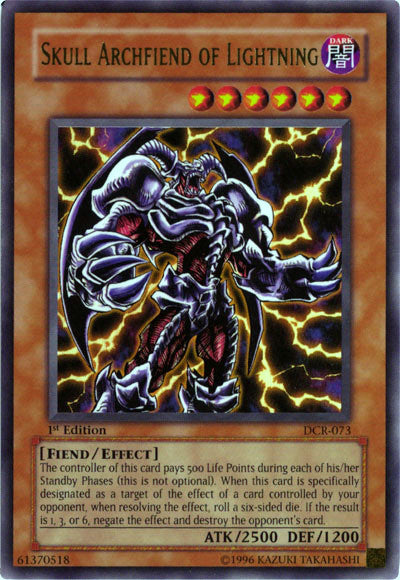 Skull Archfiend of Lightning [DCR-073] Ultra Rare | L.A. Mood Comics and Games