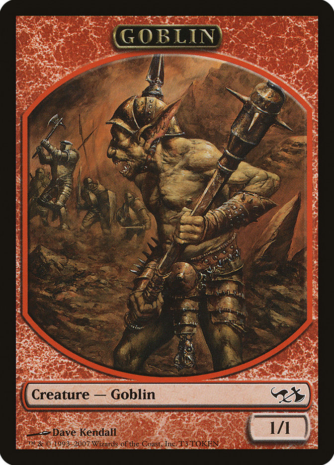 Goblin Token [Duel Decks: Elves vs. Goblins Tokens] | L.A. Mood Comics and Games