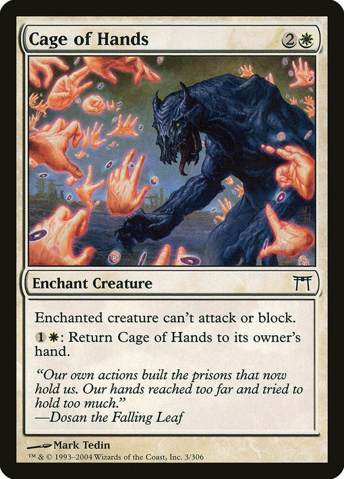 Cage of Hands [Champions of Kamigawa] | L.A. Mood Comics and Games