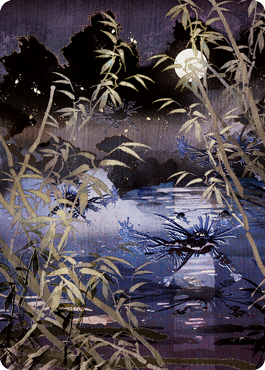 Swamp Art Card [Kamigawa: Neon Dynasty Art Series] | L.A. Mood Comics and Games