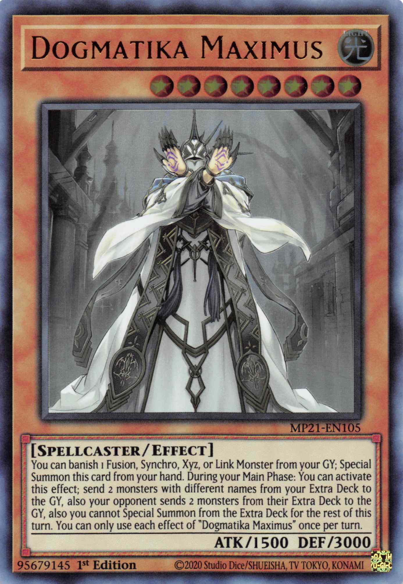 Dogmatika Maximus [MP21-EN105] Ultra Rare | L.A. Mood Comics and Games
