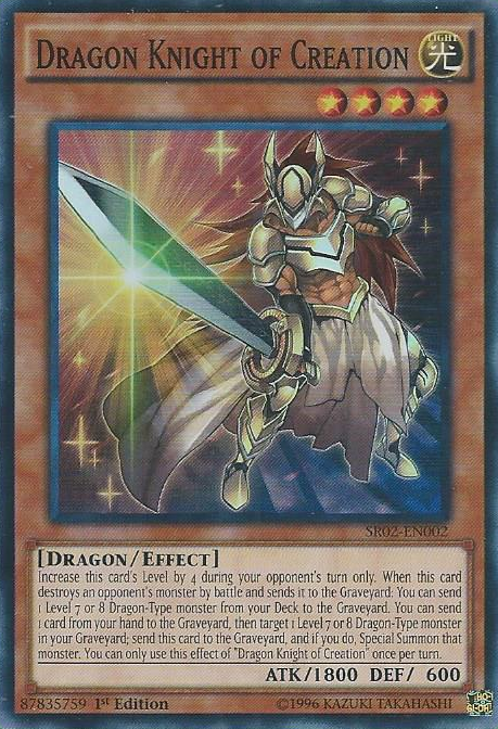 Dragon Knight of Creation [SR02-EN002] Super Rare | L.A. Mood Comics and Games