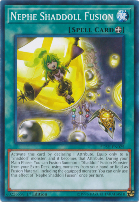 Nephe Shaddoll Fusion [SDSH-EN025] Common | L.A. Mood Comics and Games