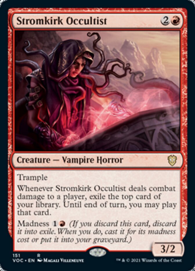 Stromkirk Occultist [Innistrad: Crimson Vow Commander] | L.A. Mood Comics and Games