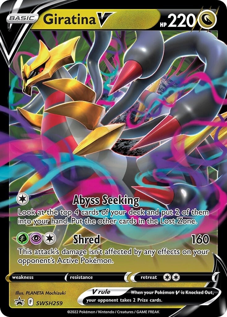 Giratina V (SWSH259) [Sword & Shield: Black Star Promos] | L.A. Mood Comics and Games