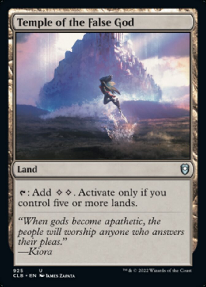 Temple of the False God [Commander Legends: Battle for Baldur's Gate] | L.A. Mood Comics and Games