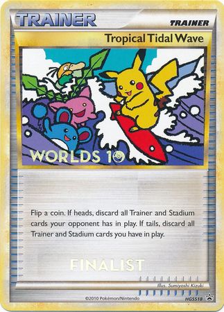 Tropical Tidal Wave (HGSS18) (Finalist) [HeartGold & SoulSilver: Black Star Promos] | L.A. Mood Comics and Games