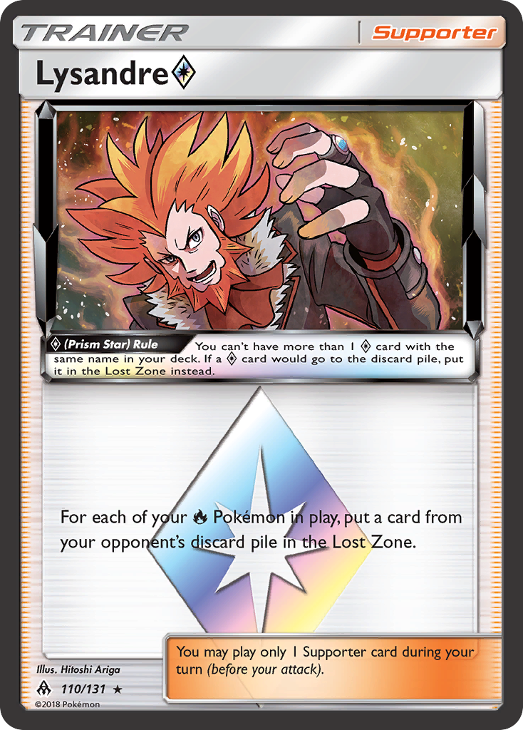 Lysandre (110/131) (Prism Star) [Sun & Moon: Forbidden Light] | L.A. Mood Comics and Games