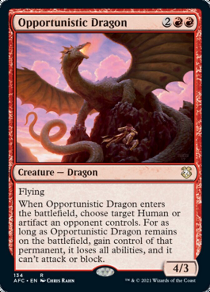 Opportunistic Dragon [Dungeons & Dragons: Adventures in the Forgotten Realms Commander] | L.A. Mood Comics and Games