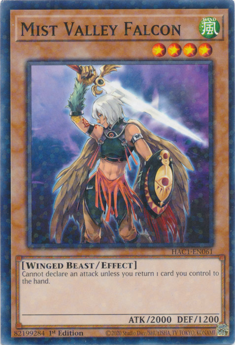Mist Valley Falcon (Duel Terminal) [HAC1-EN061] Common | L.A. Mood Comics and Games