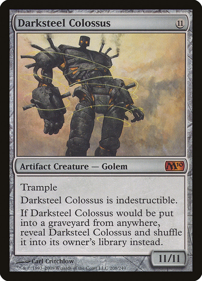 Darksteel Colossus [Magic 2010] | L.A. Mood Comics and Games