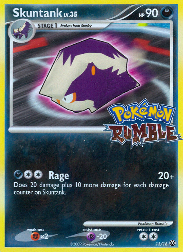 Skuntank (13/16) [Pokémon Rumble] | L.A. Mood Comics and Games