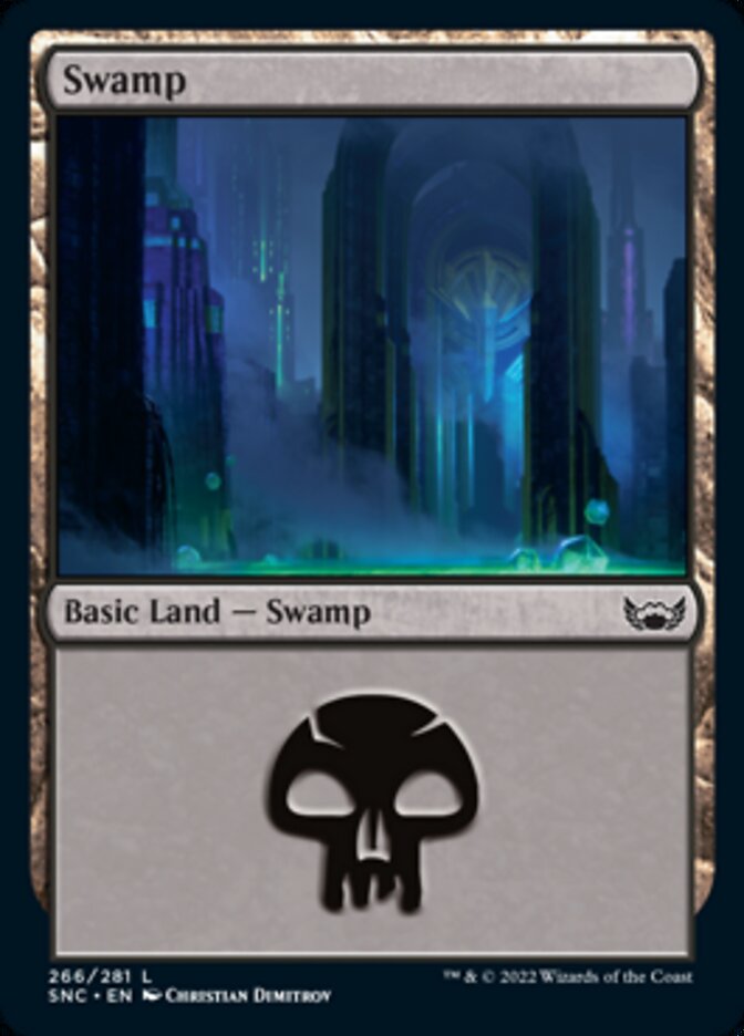 Swamp (266) [Streets of New Capenna] | L.A. Mood Comics and Games