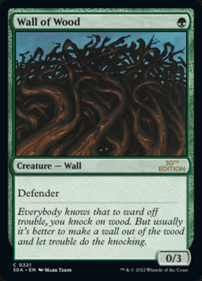 Wall of Wood [30th Anniversary Edition] | L.A. Mood Comics and Games