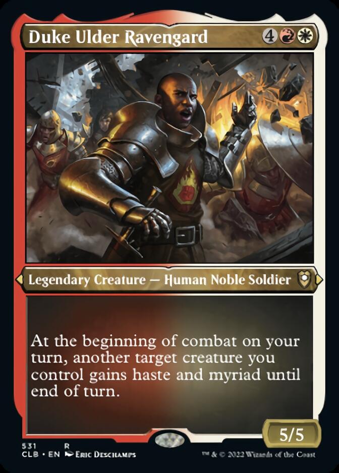 Duke Ulder Ravengard (Foil Etched) [Commander Legends: Battle for Baldur's Gate] | L.A. Mood Comics and Games