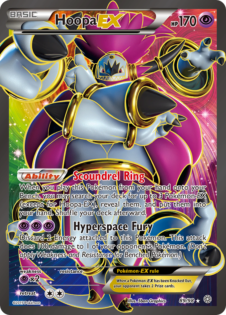 Hoopa EX (89/98) [XY: Ancient Origins] | L.A. Mood Comics and Games