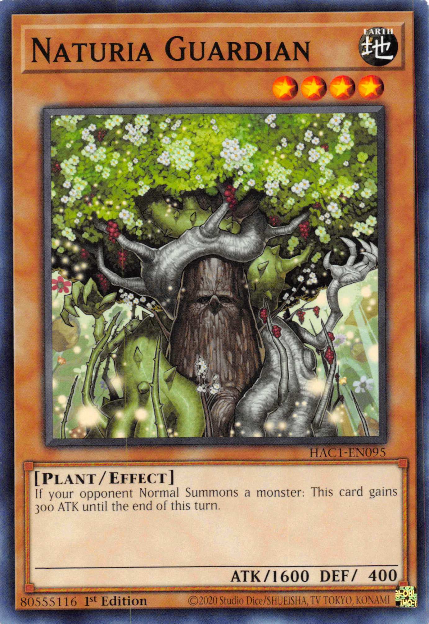 Naturia Guardian [HAC1-EN095] Common | L.A. Mood Comics and Games