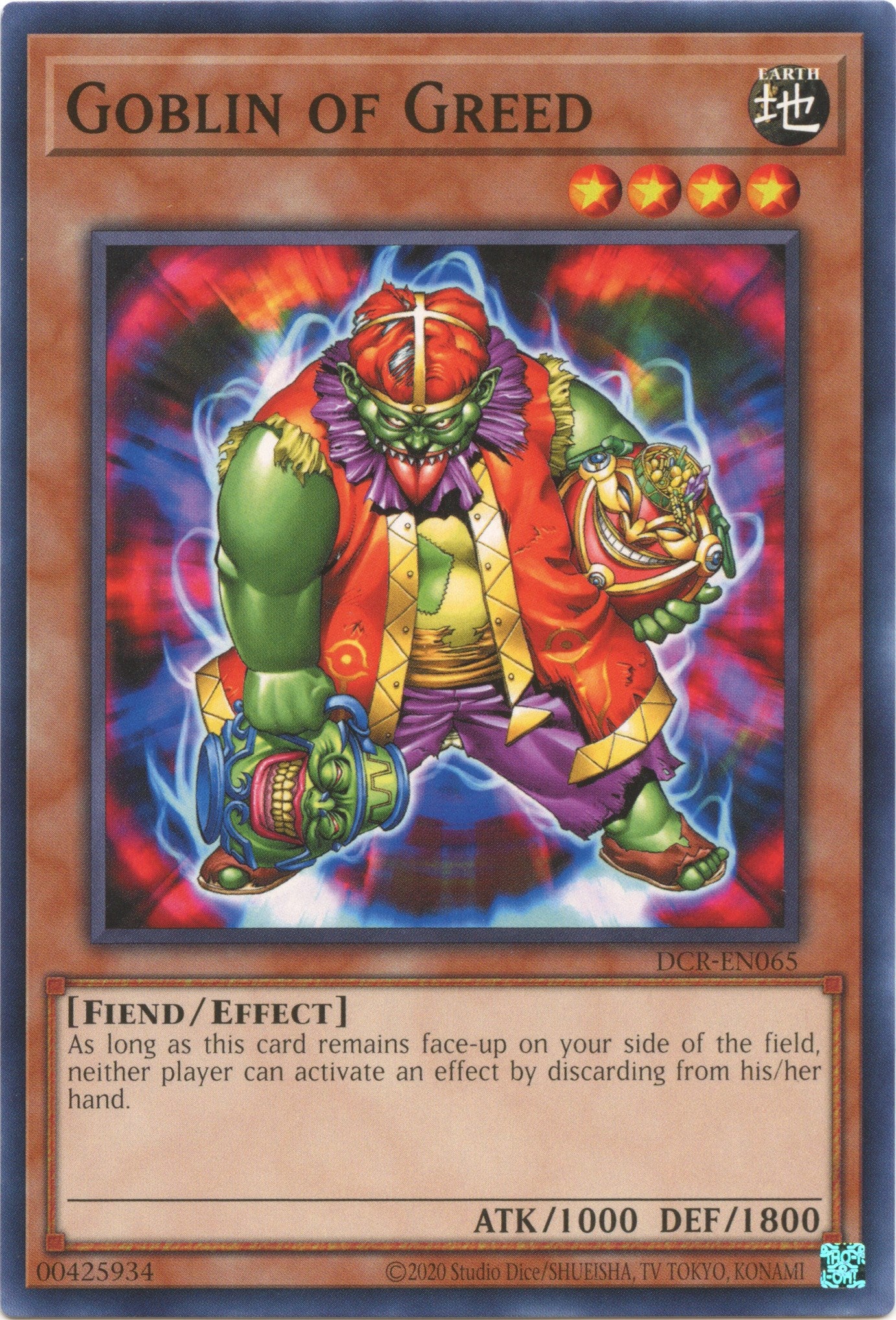 Goblin of Greed (25th Anniversary) [DCR-EN065] Common | L.A. Mood Comics and Games