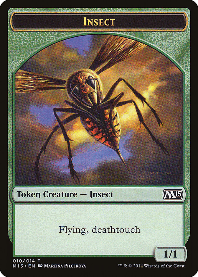 Insect Token [Magic 2015 Tokens] | L.A. Mood Comics and Games