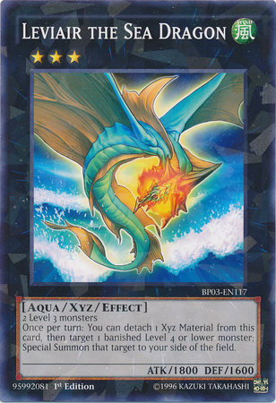 Leviair the Sea Dragon [BP03-EN117] Shatterfoil Rare | L.A. Mood Comics and Games