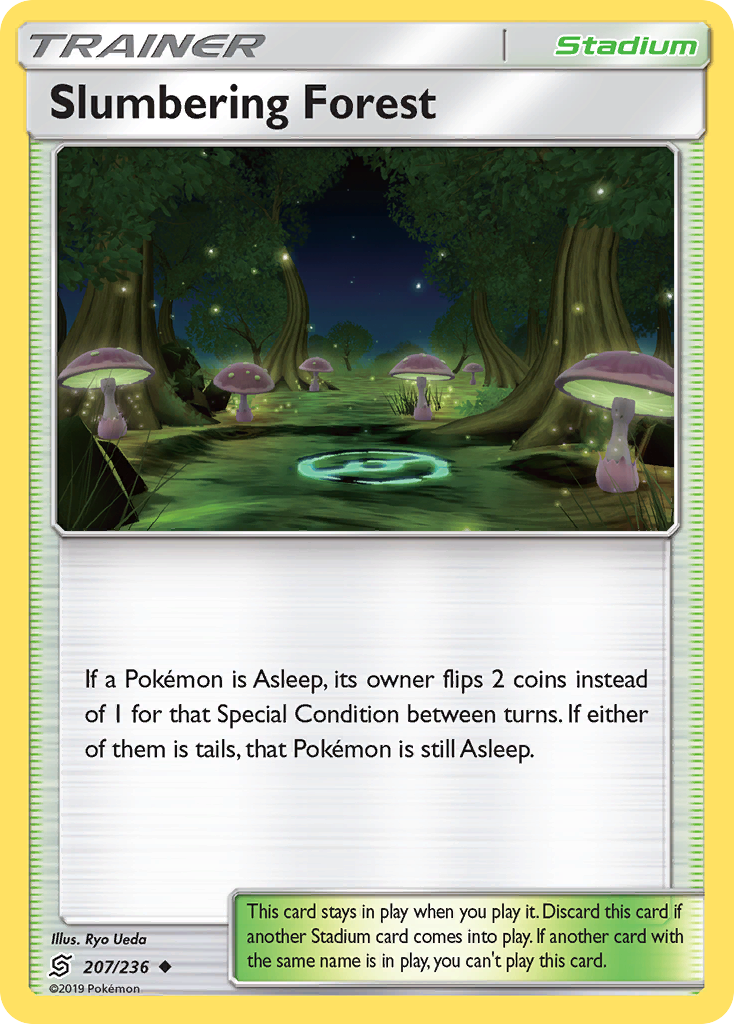 Slumbering Forest (207/236) [Sun & Moon: Unified Minds] | L.A. Mood Comics and Games