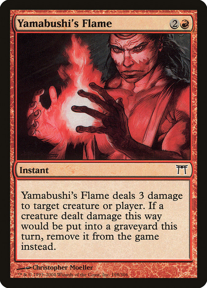 Yamabushi's Flame [Champions of Kamigawa] | L.A. Mood Comics and Games