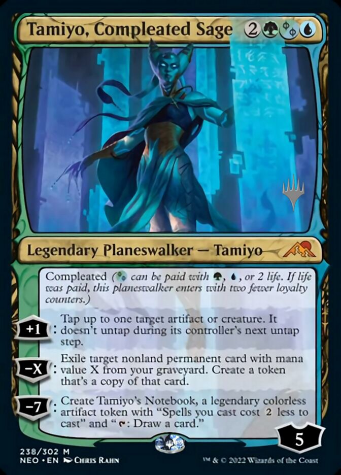 Tamiyo, Compleated Sage (Promo Pack) [Kamigawa: Neon Dynasty Promos] | L.A. Mood Comics and Games