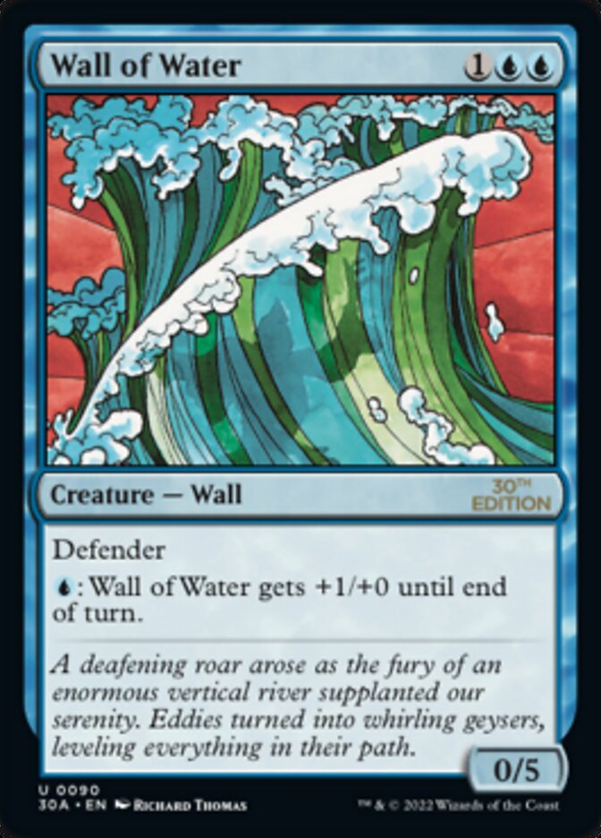 Wall of Water [30th Anniversary Edition] | L.A. Mood Comics and Games