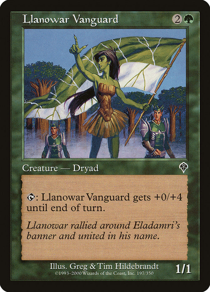 Llanowar Vanguard [Invasion] | L.A. Mood Comics and Games