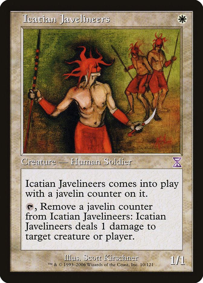 Icatian Javelineers [Time Spiral Timeshifted] | L.A. Mood Comics and Games
