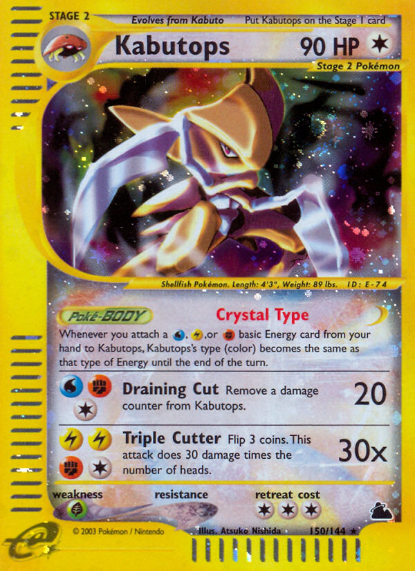 Kabutops (150/144) [Skyridge] | L.A. Mood Comics and Games