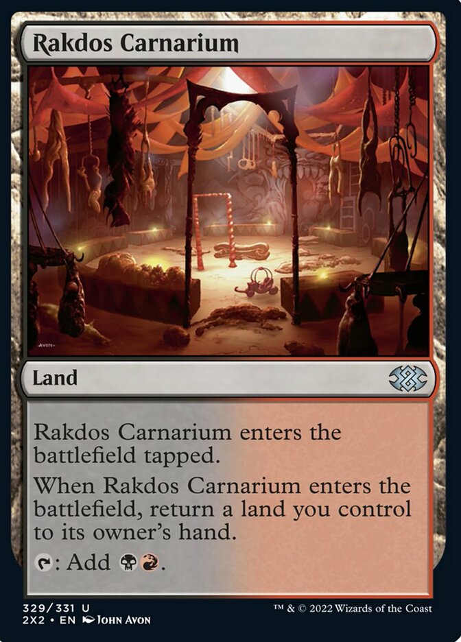 Rakdos Carnarium [Double Masters 2022] | L.A. Mood Comics and Games