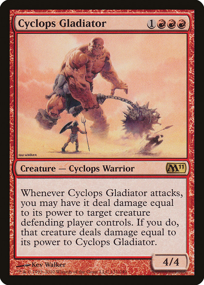 Cyclops Gladiator [Magic 2011] | L.A. Mood Comics and Games