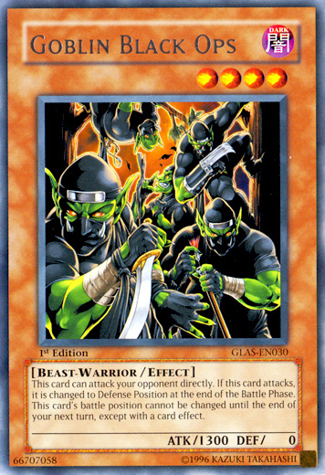 Goblin Black Ops [GLAS-EN030] Rare | L.A. Mood Comics and Games