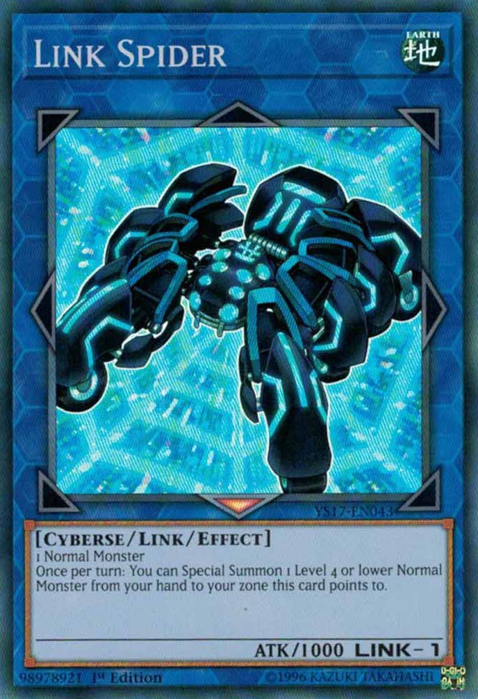 Link Spider [YS17-EN043] Super Rare | L.A. Mood Comics and Games