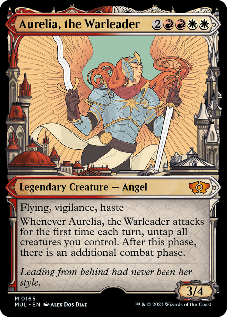 Aurelia, the Warleader (Halo Foil) [Multiverse Legends] | L.A. Mood Comics and Games