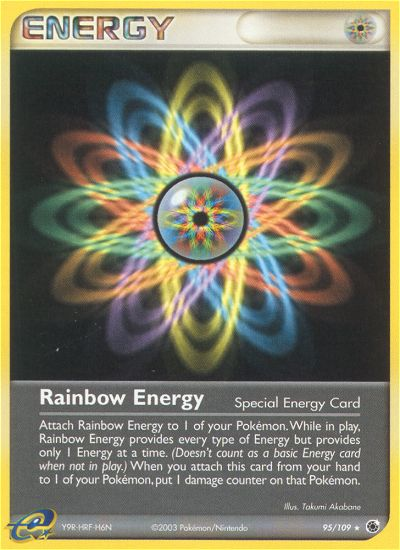 Rainbow Energy (95/109) [EX: Ruby & Sapphire] | L.A. Mood Comics and Games