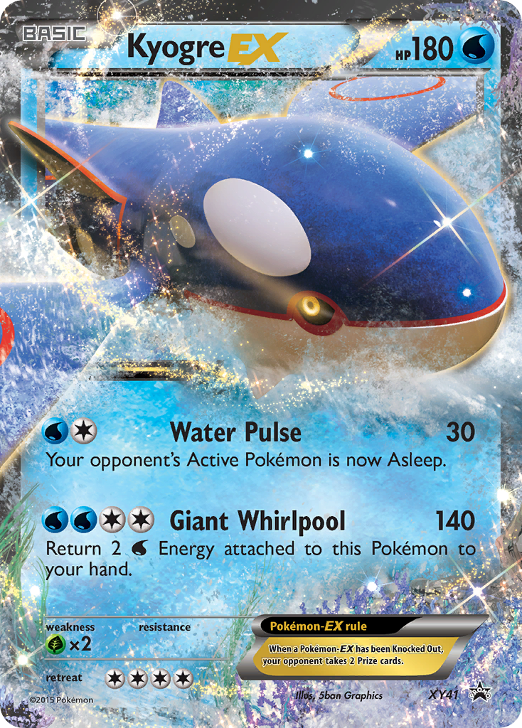 Kyogre EX (XY41) [XY: Black Star Promos] | L.A. Mood Comics and Games