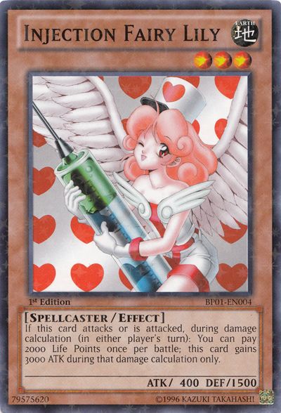 Injection Fairy Lily [BP01-EN004] Starfoil Rare | L.A. Mood Comics and Games