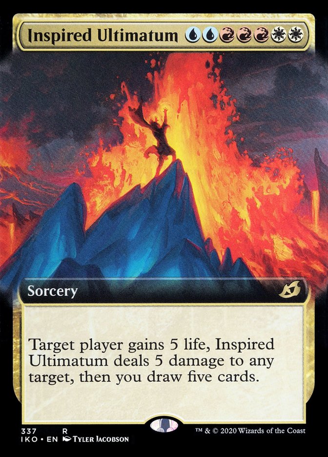Inspired Ultimatum (Extended Art) [Ikoria: Lair of Behemoths] | L.A. Mood Comics and Games