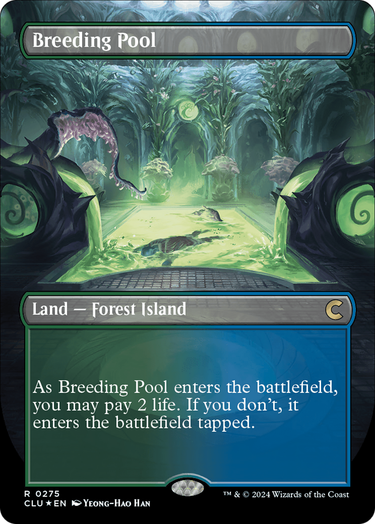 Breeding Pool (Borderless) [Ravnica: Clue Edition] | L.A. Mood Comics and Games