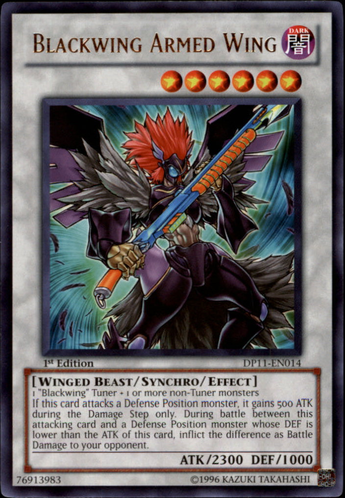 Blackwing Armed Wing [DP11-EN014] Rare | L.A. Mood Comics and Games