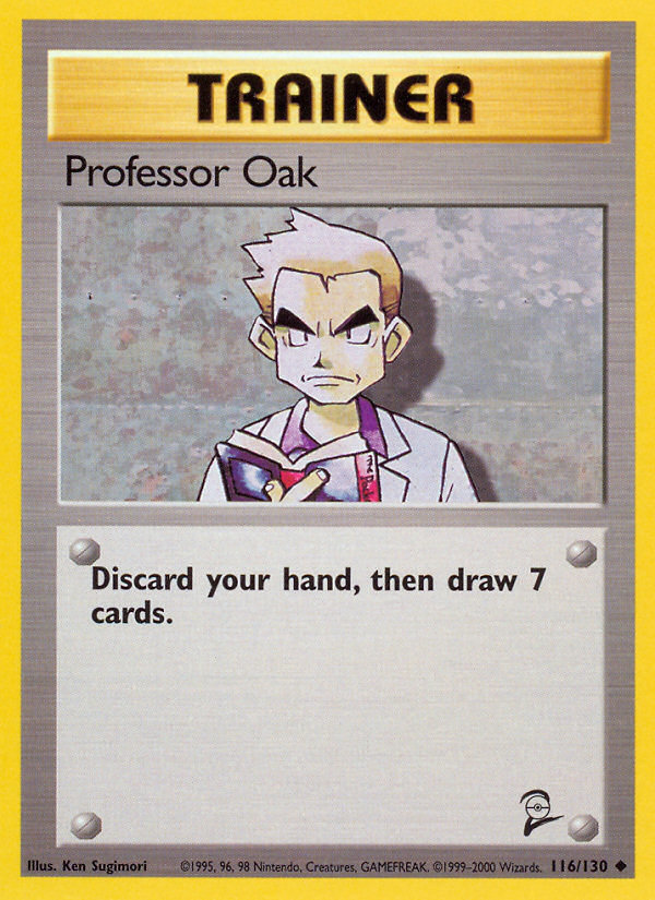 Professor Oak (116/130) [Base Set 2] | L.A. Mood Comics and Games