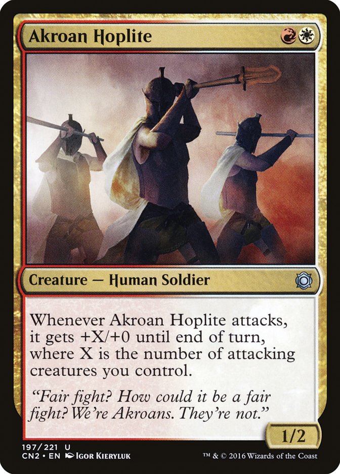 Akroan Hoplite [Conspiracy: Take the Crown] | L.A. Mood Comics and Games