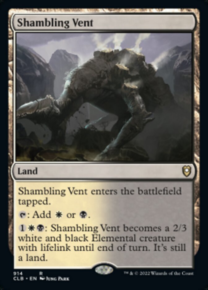 Shambling Vent [Commander Legends: Battle for Baldur's Gate] | L.A. Mood Comics and Games