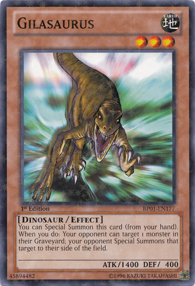 Gilasaurus [BP01-EN177] Starfoil Rare | L.A. Mood Comics and Games